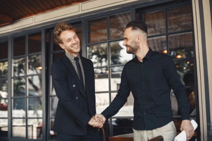 executive coach in Atlanta with a client